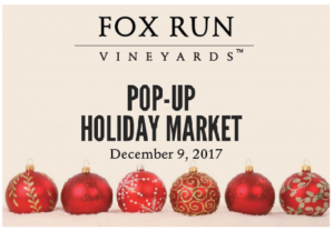Pop-Up Holiday Market @ Fox Run Vineyards | Penn Yan | New York | United States